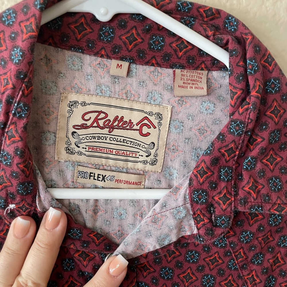 Men’s western button down - Picture 2 of 3